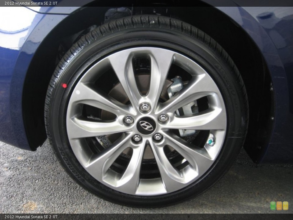 2012 Hyundai Sonata SE 2.0T Wheel and Tire Photo #54466266
