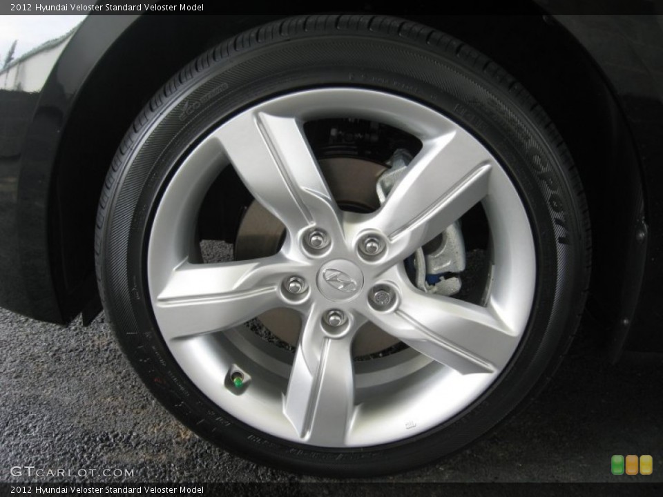 2012 Hyundai Veloster  Wheel and Tire Photo #54466530