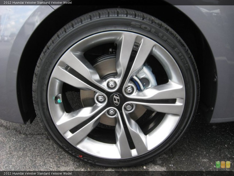 2012 Hyundai Veloster  Wheel and Tire Photo #54466788