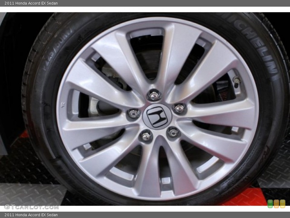 2011 Honda Accord EX Sedan Wheel and Tire Photo #54470418