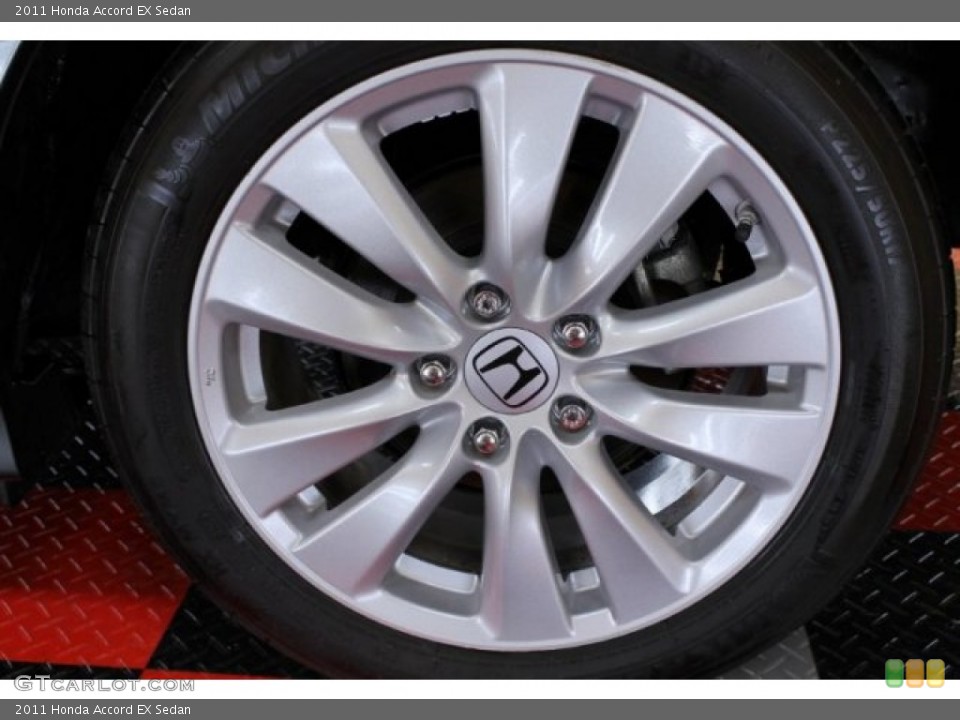 2011 Honda Accord EX Sedan Wheel and Tire Photo #54470427