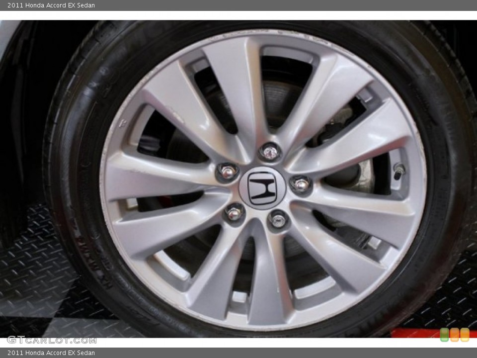 2011 Honda Accord EX Sedan Wheel and Tire Photo #54470446