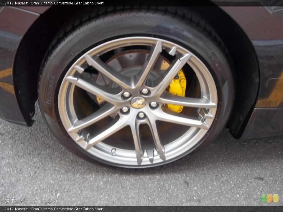 2012 Maserati GranTurismo Convertible GranCabrio Sport Wheel and Tire Photo #54471504