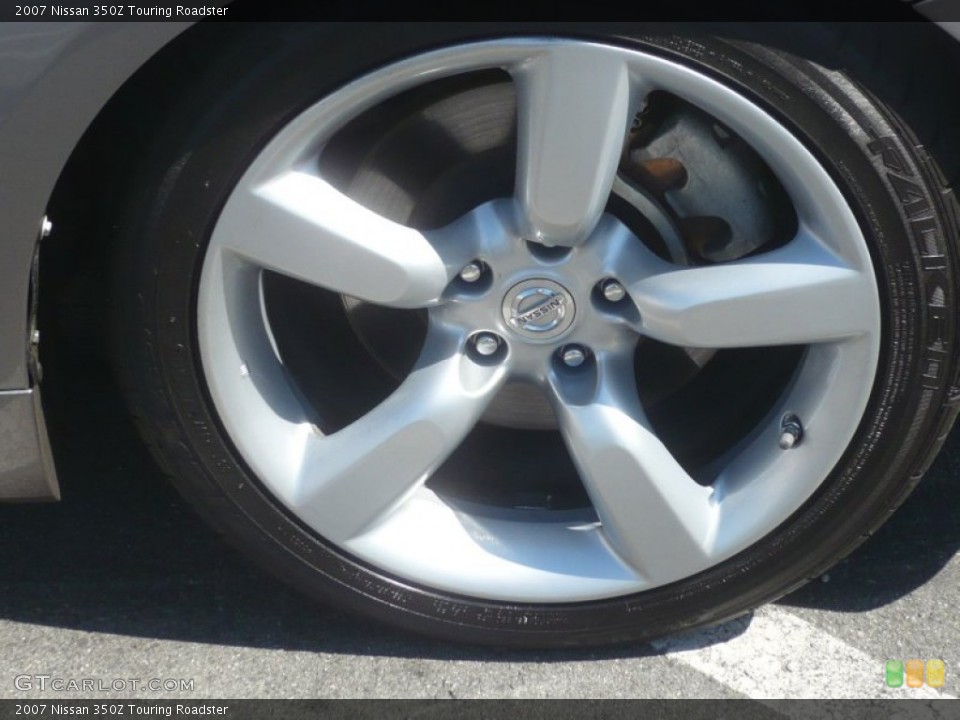 2007 Nissan 350Z Touring Roadster Wheel and Tire Photo #54473163