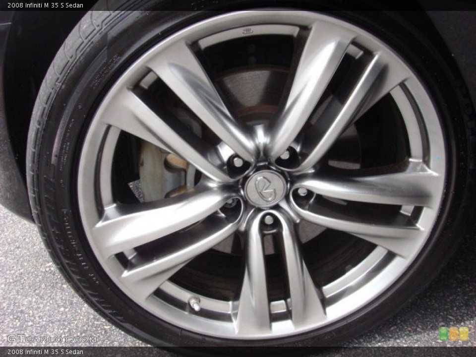 2008 Infiniti M 35 S Sedan Wheel and Tire Photo #54475737