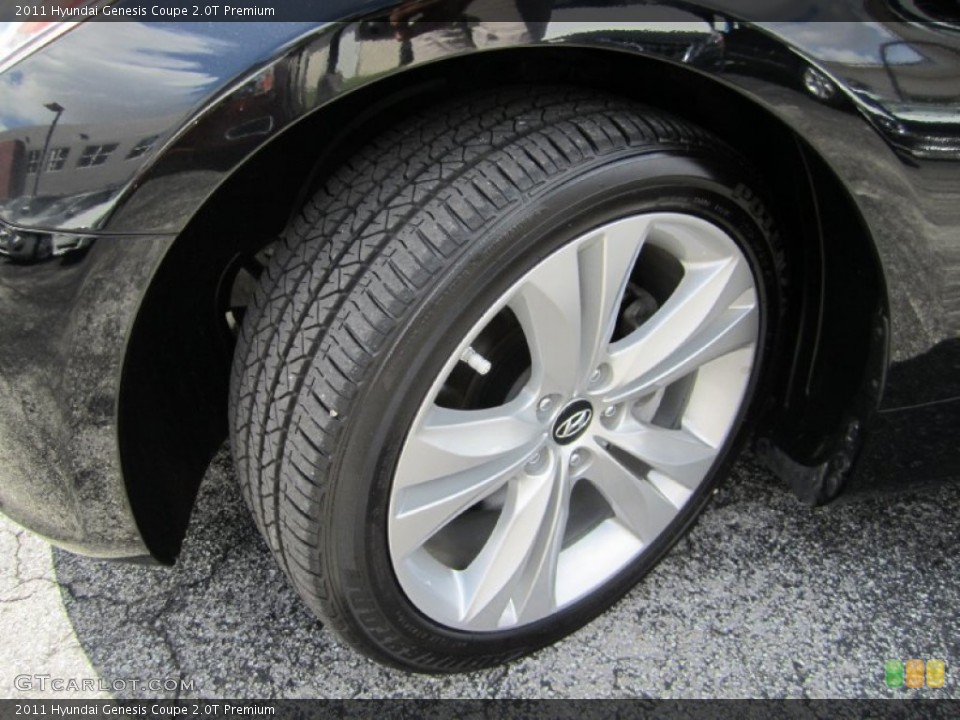 2011 Hyundai Genesis Coupe 2.0T Premium Wheel and Tire Photo #54480038