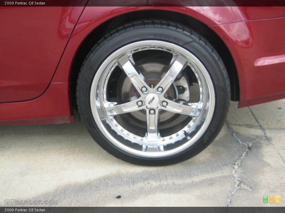 2009 Pontiac G8 Custom Wheel and Tire Photo #54481892