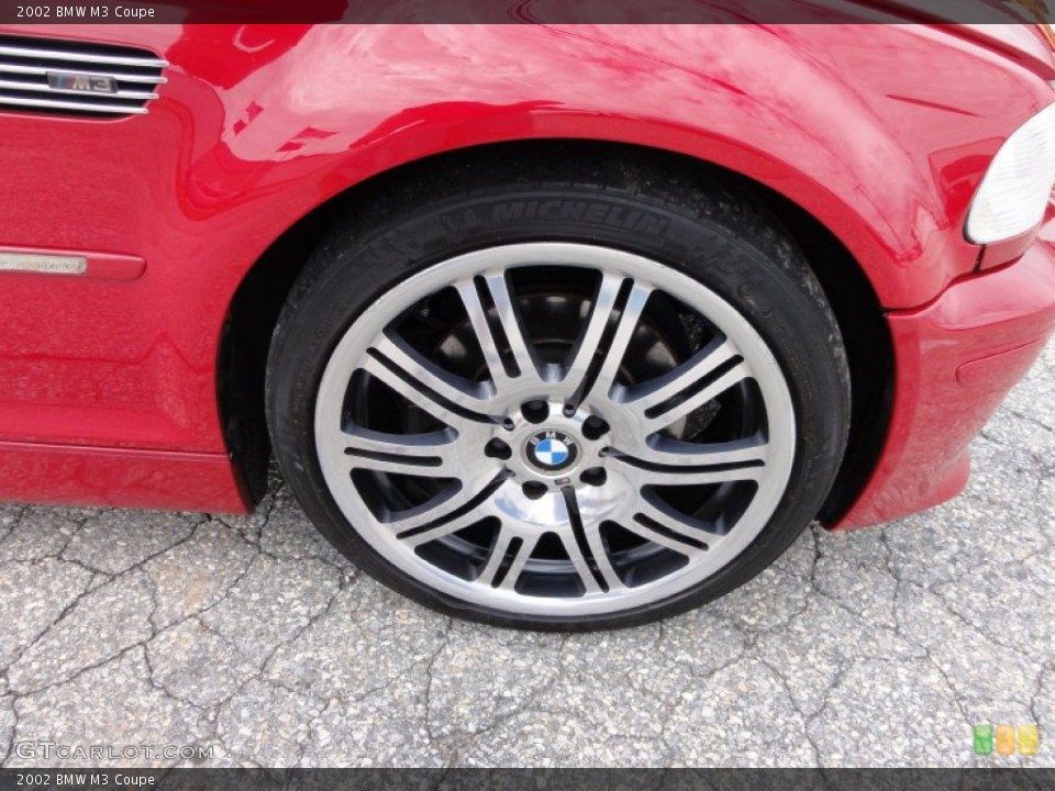 2002 BMW M3 Coupe Wheel and Tire Photo #54484223