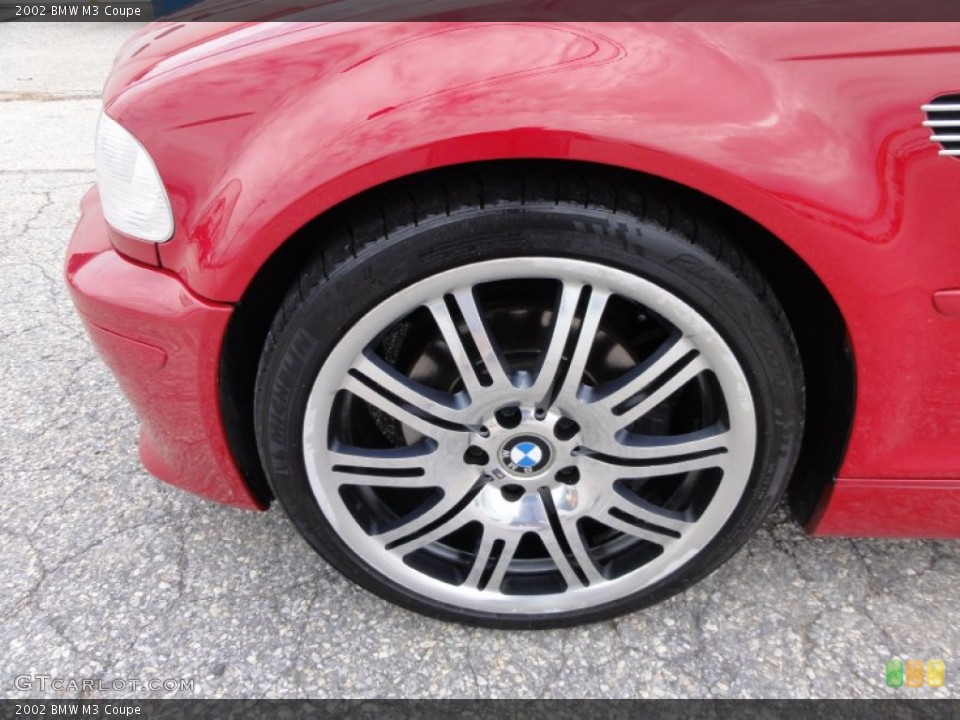 2002 BMW M3 Coupe Wheel and Tire Photo #54484283