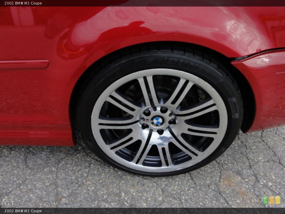 2002 BMW M3 Coupe Wheel and Tire Photo #54484292