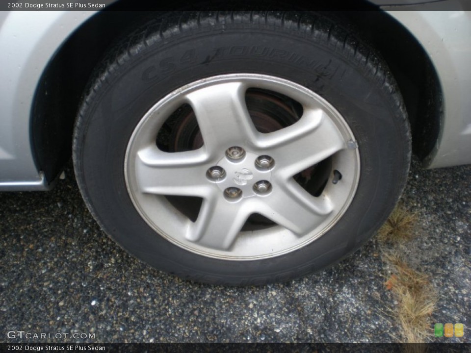2002 Dodge Stratus SE Plus Sedan Wheel and Tire Photo #54486995