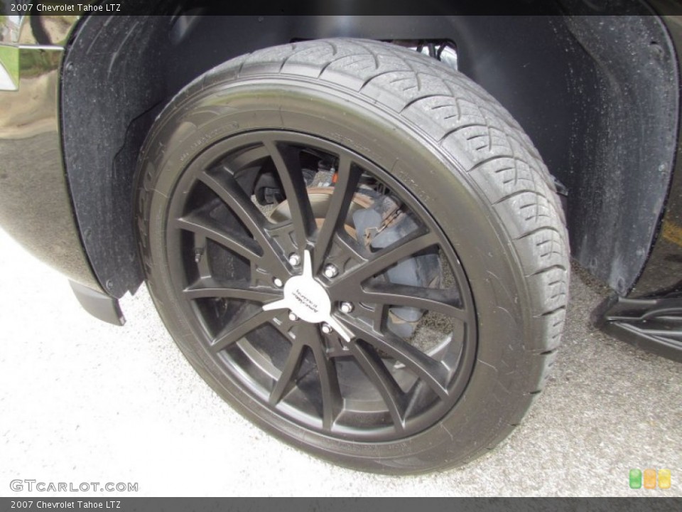 2007 Chevrolet Tahoe Custom Wheel and Tire Photo #54487543