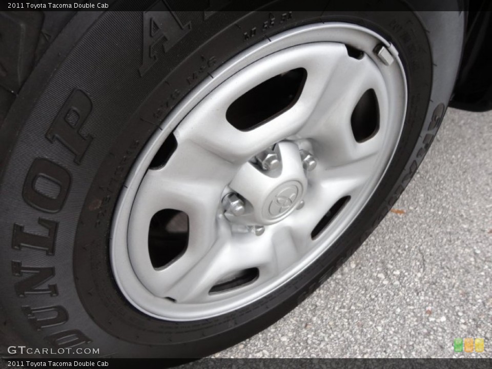 2011 Toyota Tacoma Double Cab Wheel and Tire Photo #54492464