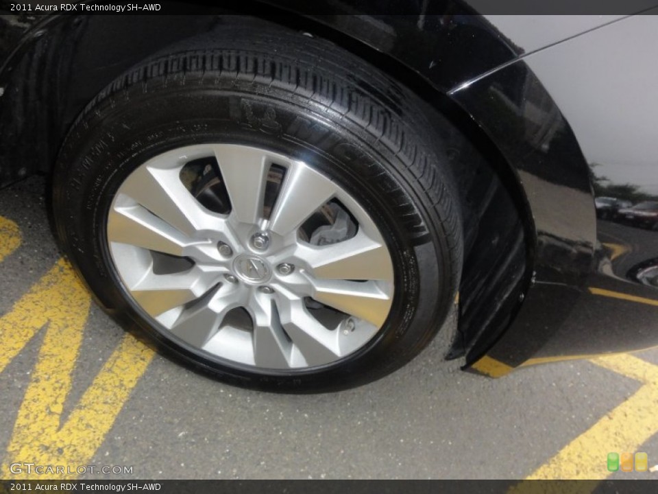 2011 Acura RDX Technology SH-AWD Wheel and Tire Photo #54500144