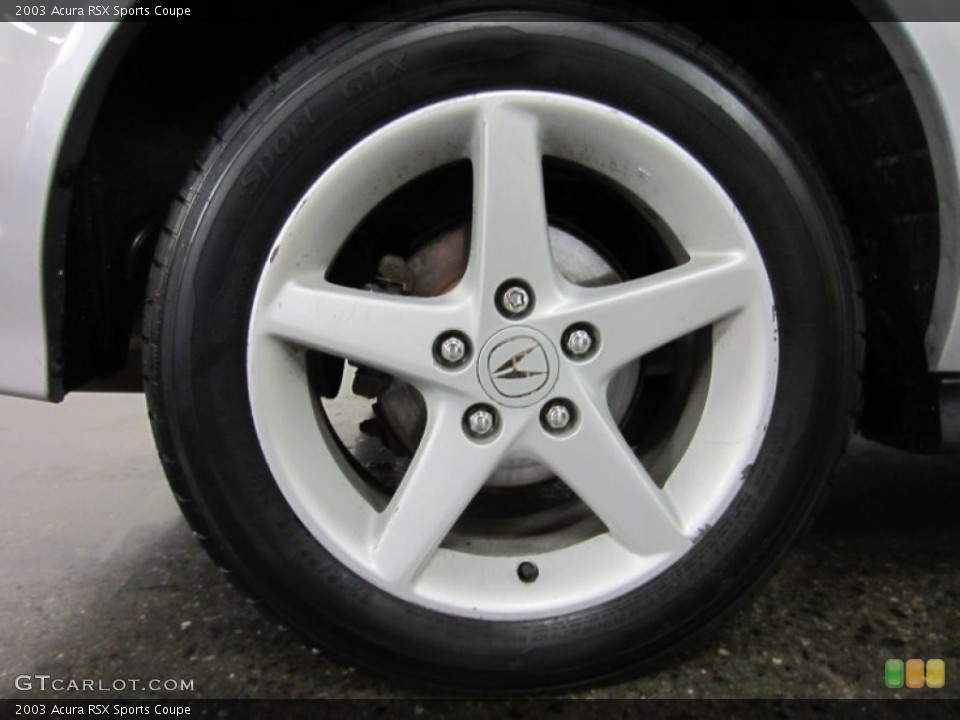 2003 Acura RSX Sports Coupe Wheel and Tire Photo #54501830