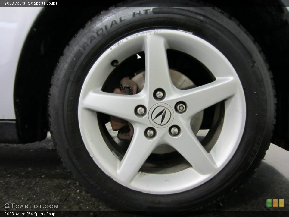 2003 Acura RSX Sports Coupe Wheel and Tire Photo #54501839