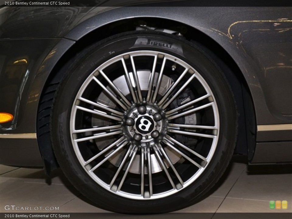 2010 Bentley Continental GTC Speed Wheel and Tire Photo #54501989
