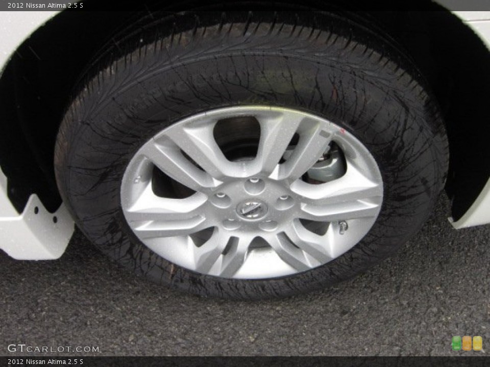 2012 Nissan Altima 2.5 S Wheel and Tire Photo #54502694