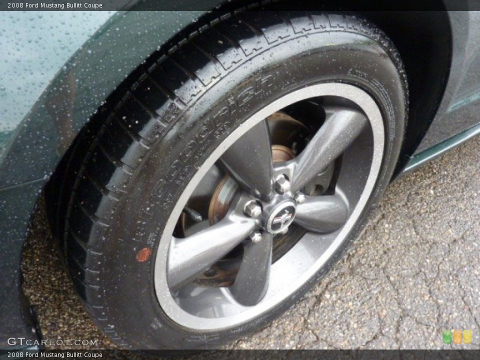 2008 Ford Mustang Bullitt Coupe Wheel and Tire Photo #54504245