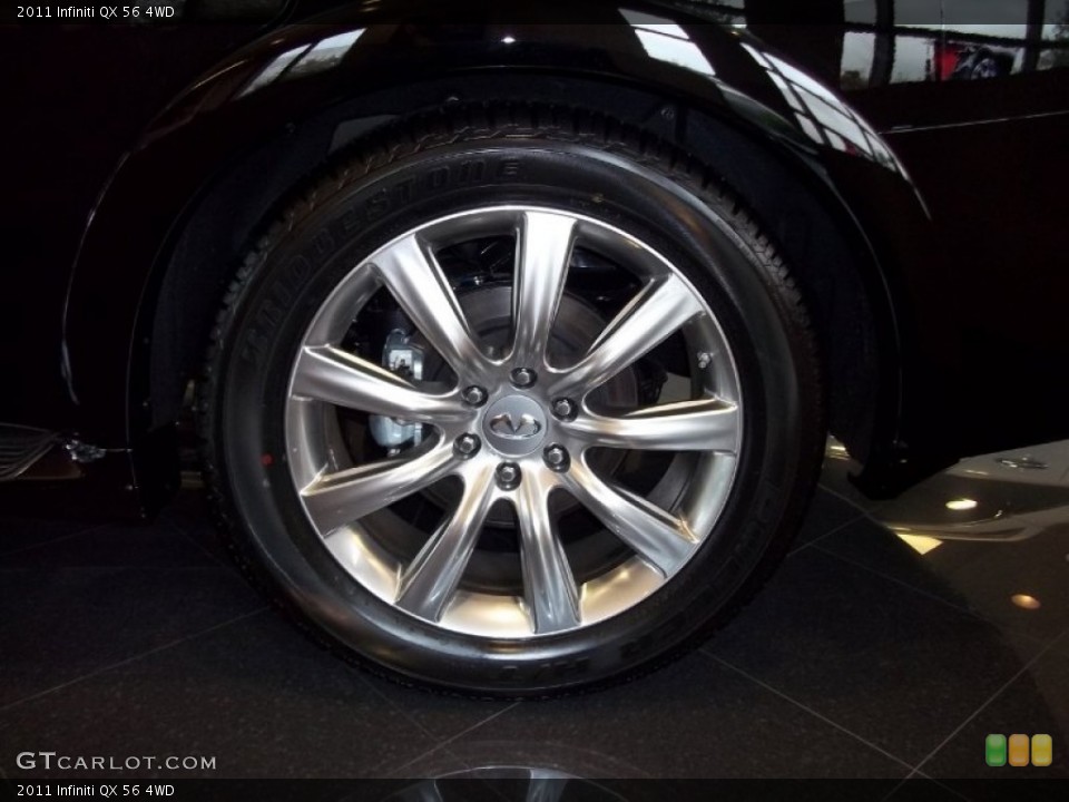 2011 Infiniti QX 56 4WD Wheel and Tire Photo #54506123