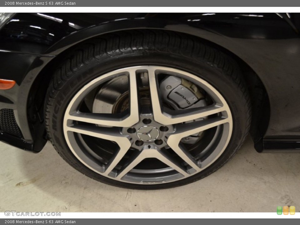 2008 Mercedes-Benz S 63 AMG Sedan Wheel and Tire Photo #54508019