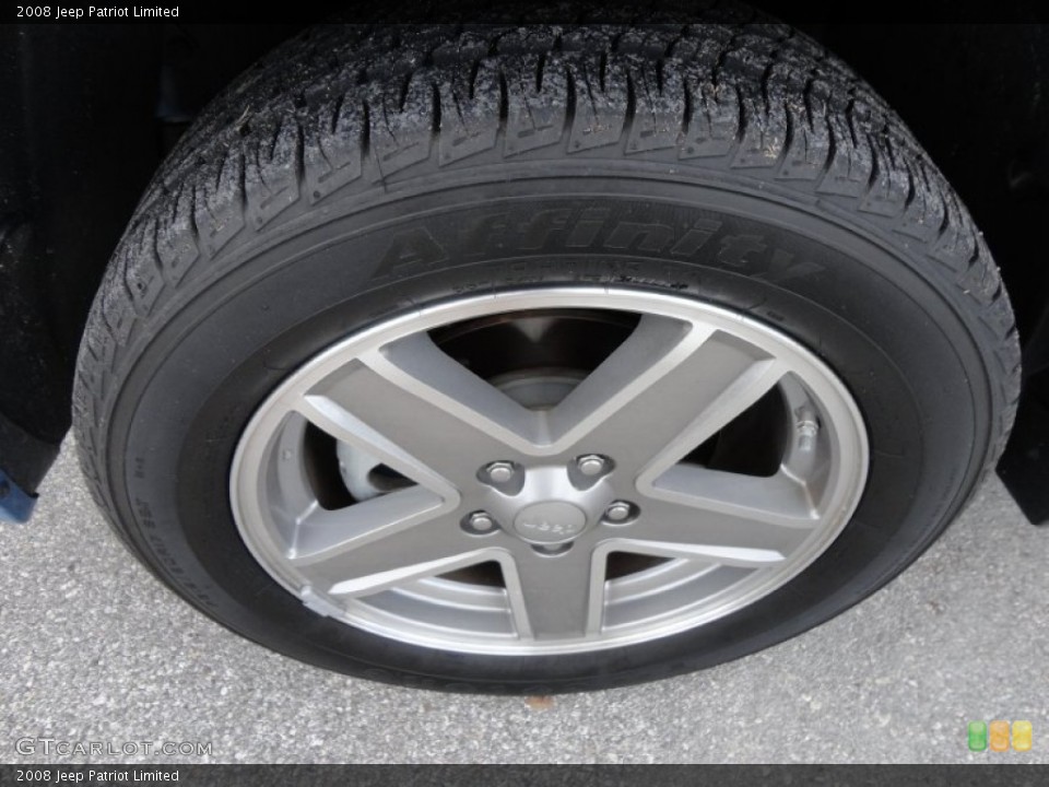 2008 Jeep Patriot Limited Wheel and Tire Photo #54509663