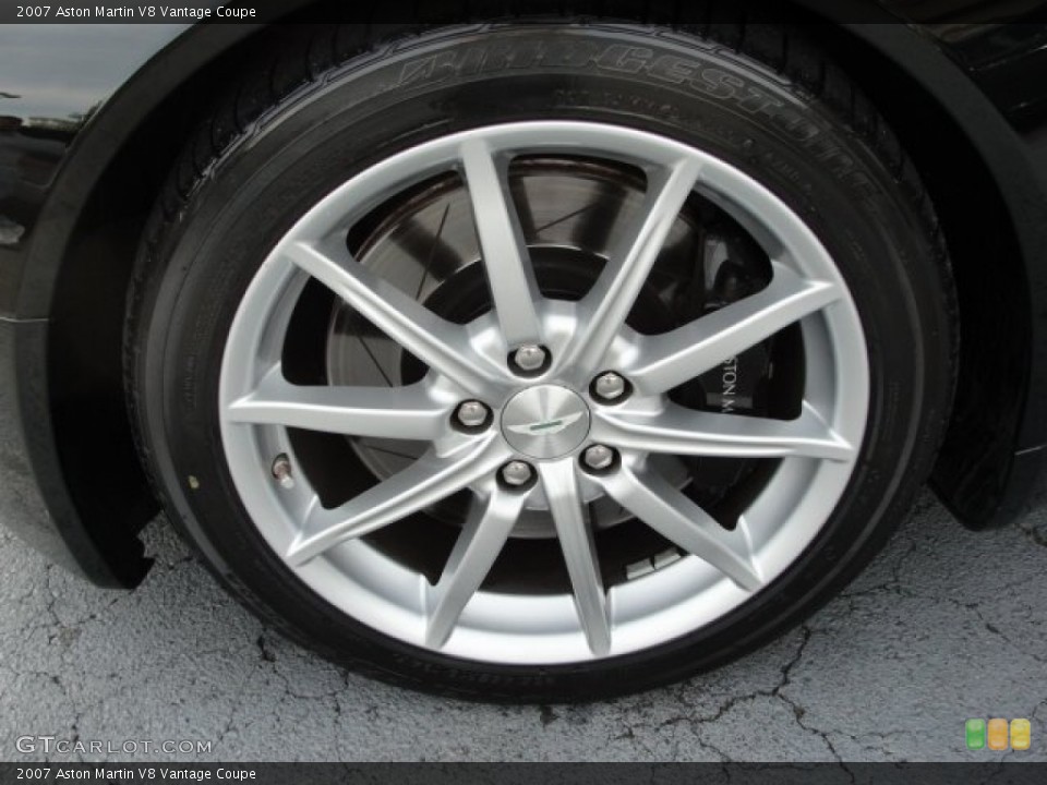 2007 Aston Martin V8 Vantage Coupe Wheel and Tire Photo #54512675