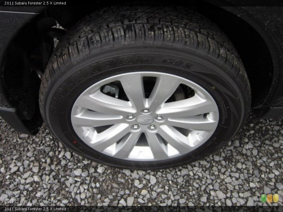 2011 Subaru Forester 2.5 X Limited Wheel and Tire Photo #54513797