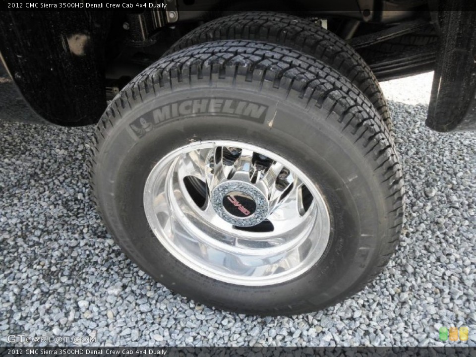 2012 GMC Sierra 3500HD Denali Crew Cab 4x4 Dually Wheel and Tire Photo #54514234