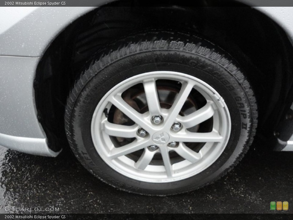 2002 Mitsubishi Eclipse Spyder GS Wheel and Tire Photo #54514265