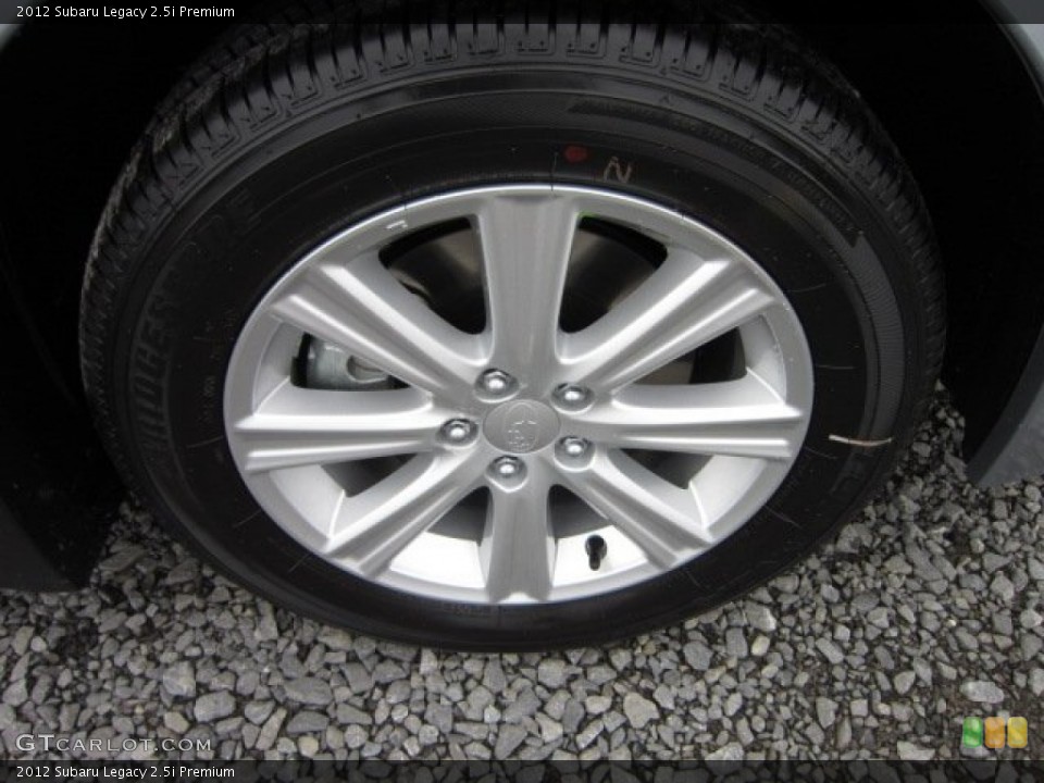 2012 Subaru Legacy 2.5i Premium Wheel and Tire Photo #54515137