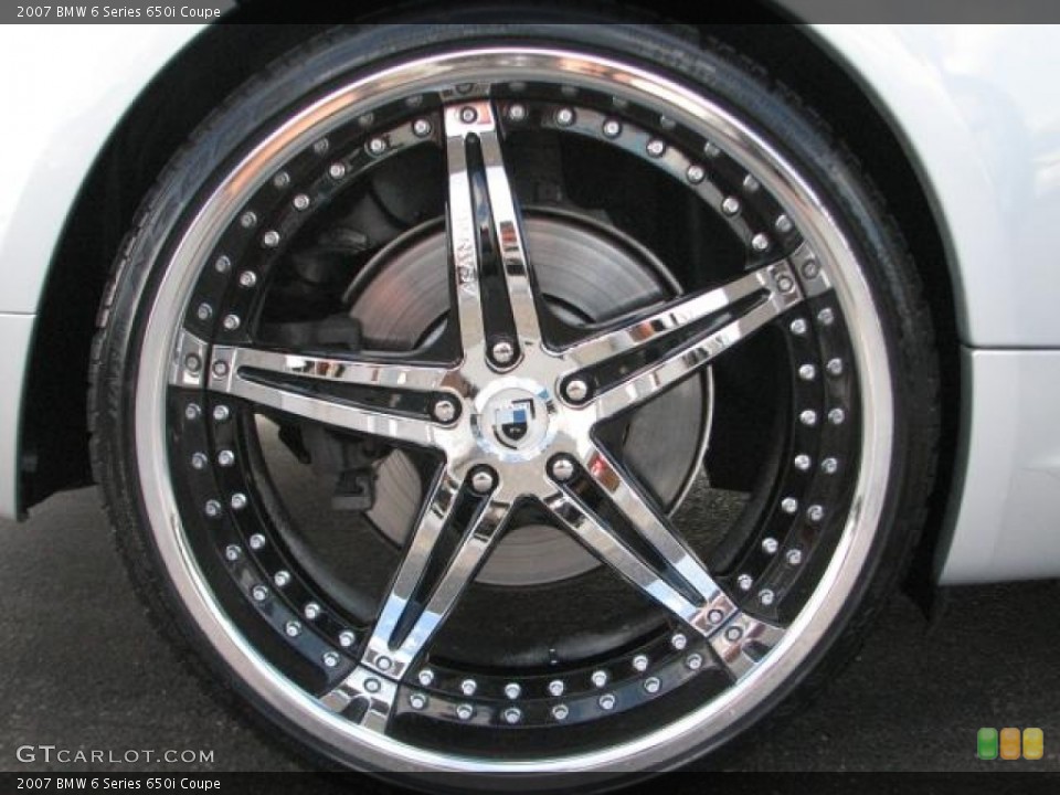2007 BMW 6 Series Custom Wheel and Tire Photo #54515684