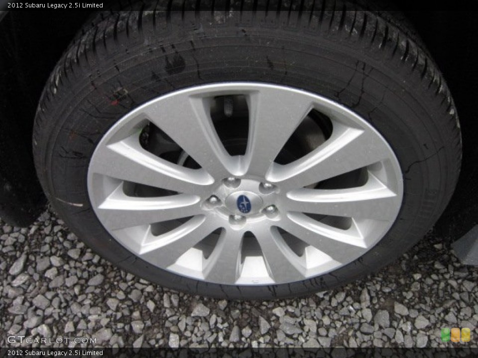 2012 Subaru Legacy 2.5i Limited Wheel and Tire Photo #54516044