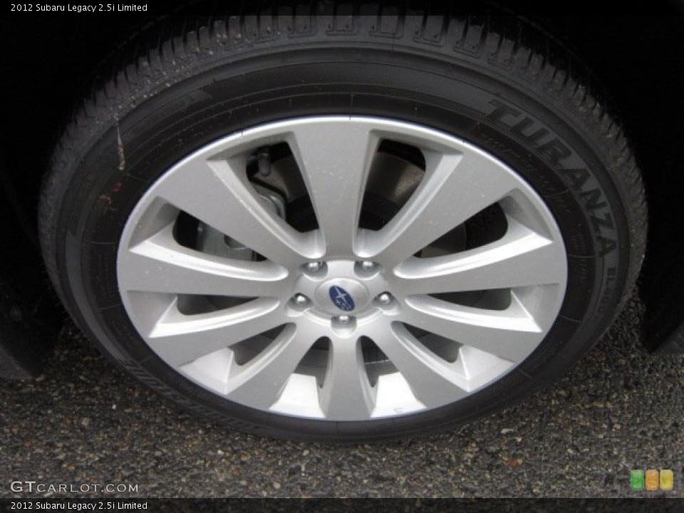 2012 Subaru Legacy 2.5i Limited Wheel and Tire Photo #54516167