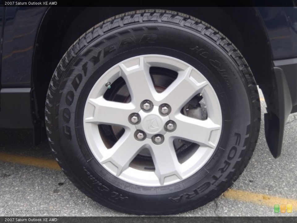 2007 Saturn Outlook XE AWD Wheel and Tire Photo #54523004