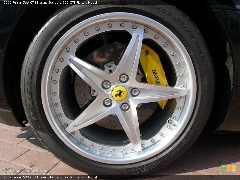 2009 Ferrari 599 GTB Fiorano  Wheel and Tire Photo #54530801