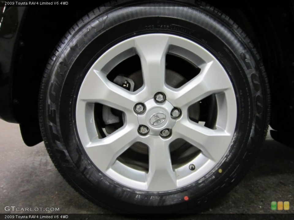 2009 Toyota RAV4 Limited V6 4WD Wheel and Tire Photo #54534251