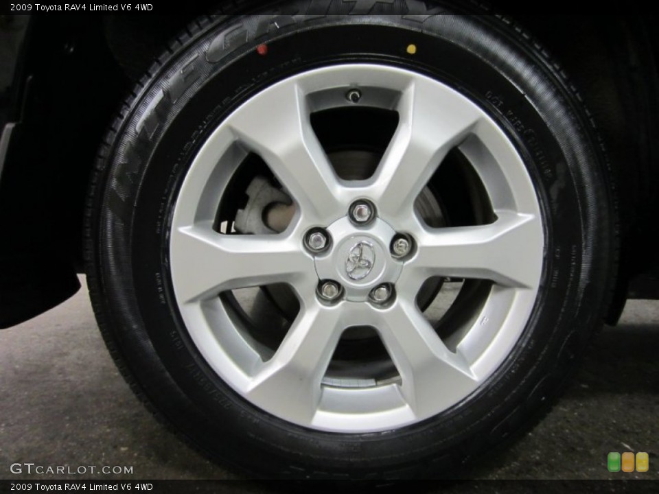 2009 Toyota RAV4 Limited V6 4WD Wheel and Tire Photo #54534281