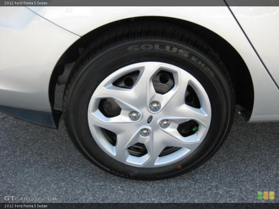 2012 Ford Fiesta S Sedan Wheel and Tire Photo #54535498