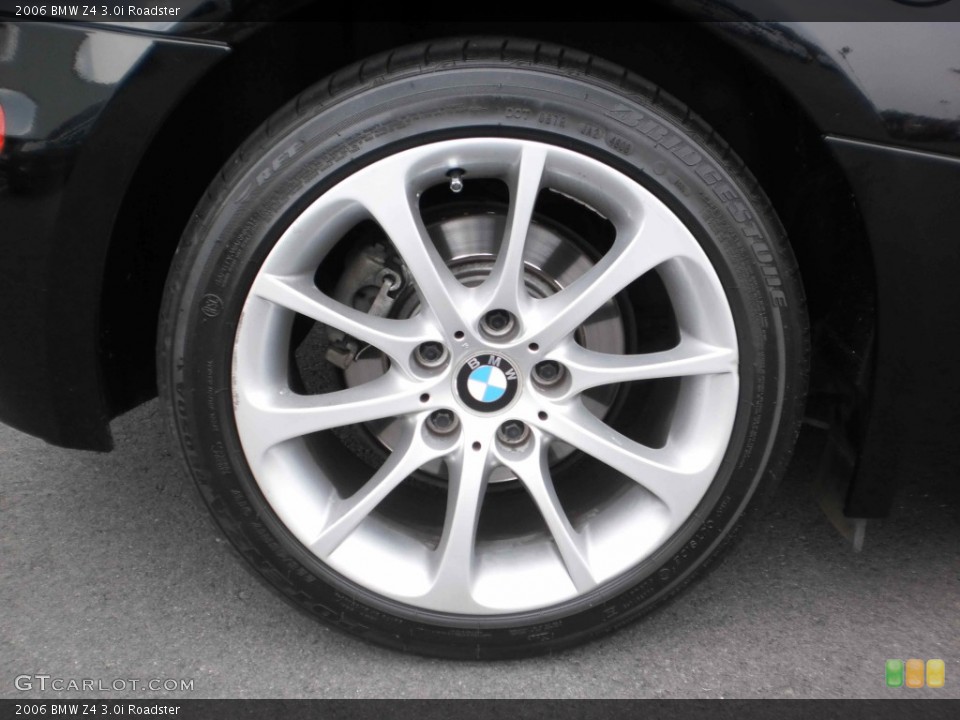 2006 BMW Z4 3.0i Roadster Wheel and Tire Photo #54537493