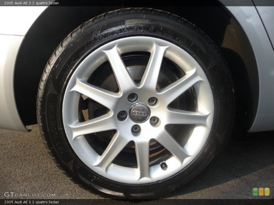 2005 Audi A6 3.2 quattro Sedan Wheel and Tire Photo #54539510