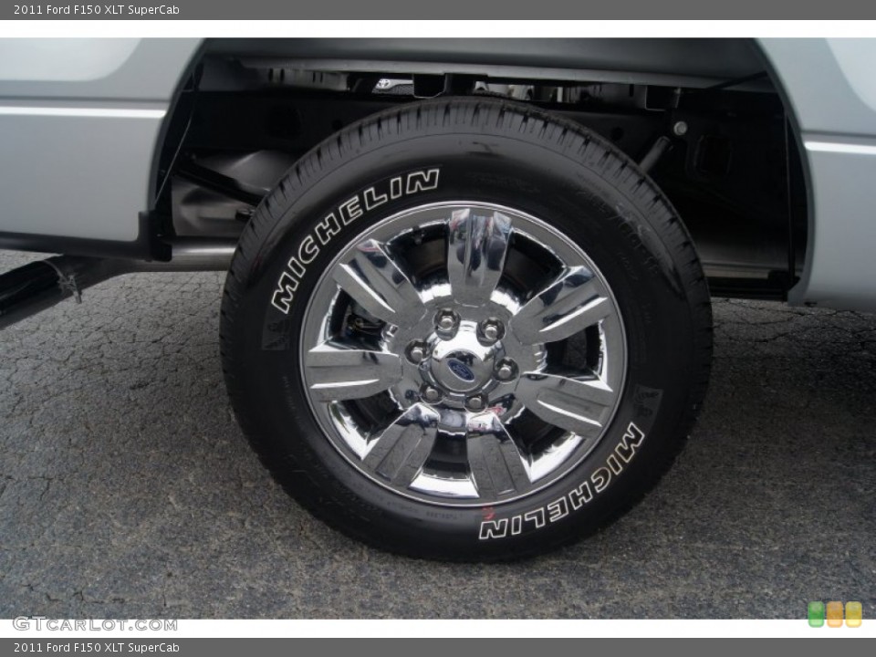 2011 Ford F150 XLT SuperCab Wheel and Tire Photo #54542935