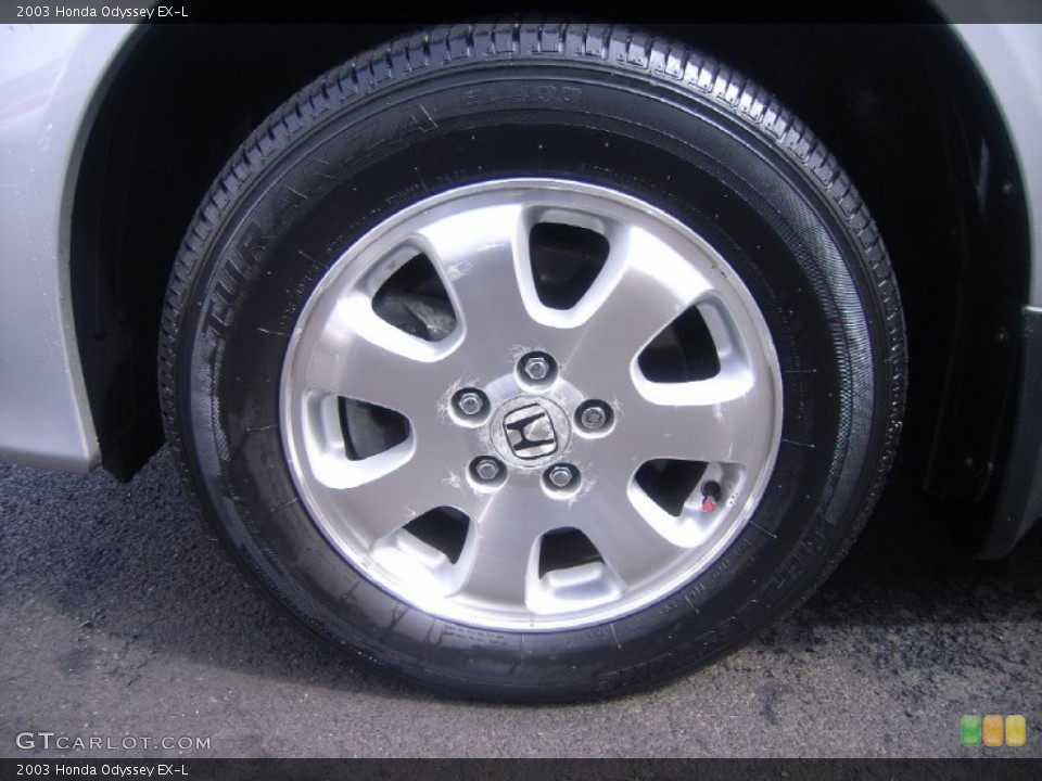 2003 Honda Odyssey EX-L Wheel and Tire Photo #54545643