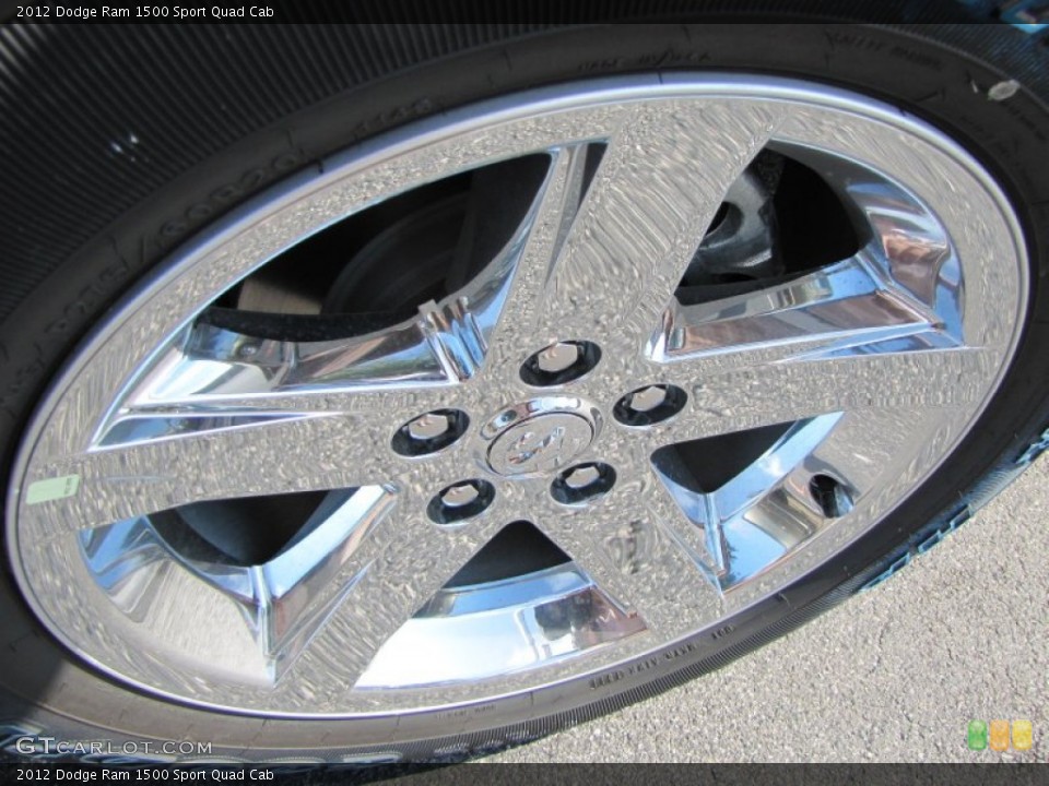 2012 Dodge Ram 1500 Sport Quad Cab Wheel and Tire Photo #54546186