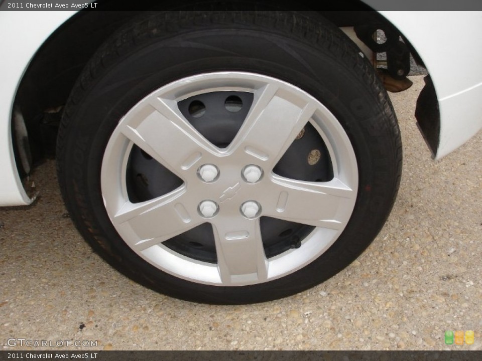 2011 Chevrolet Aveo Aveo5 LT Wheel and Tire Photo #54551118