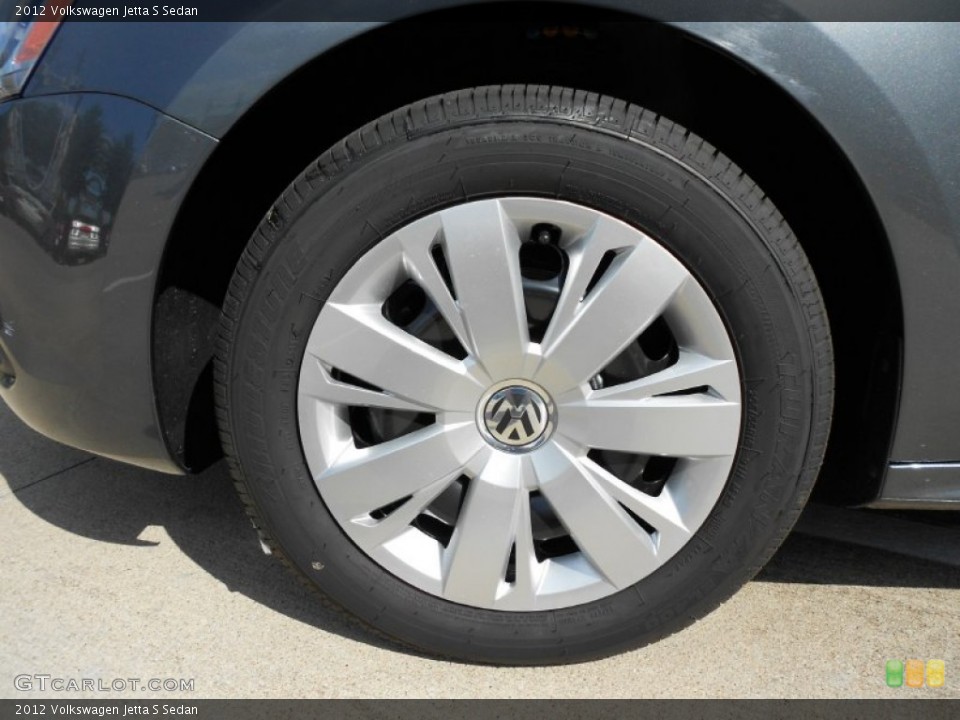 2012 Volkswagen Jetta S Sedan Wheel and Tire Photo #54555096