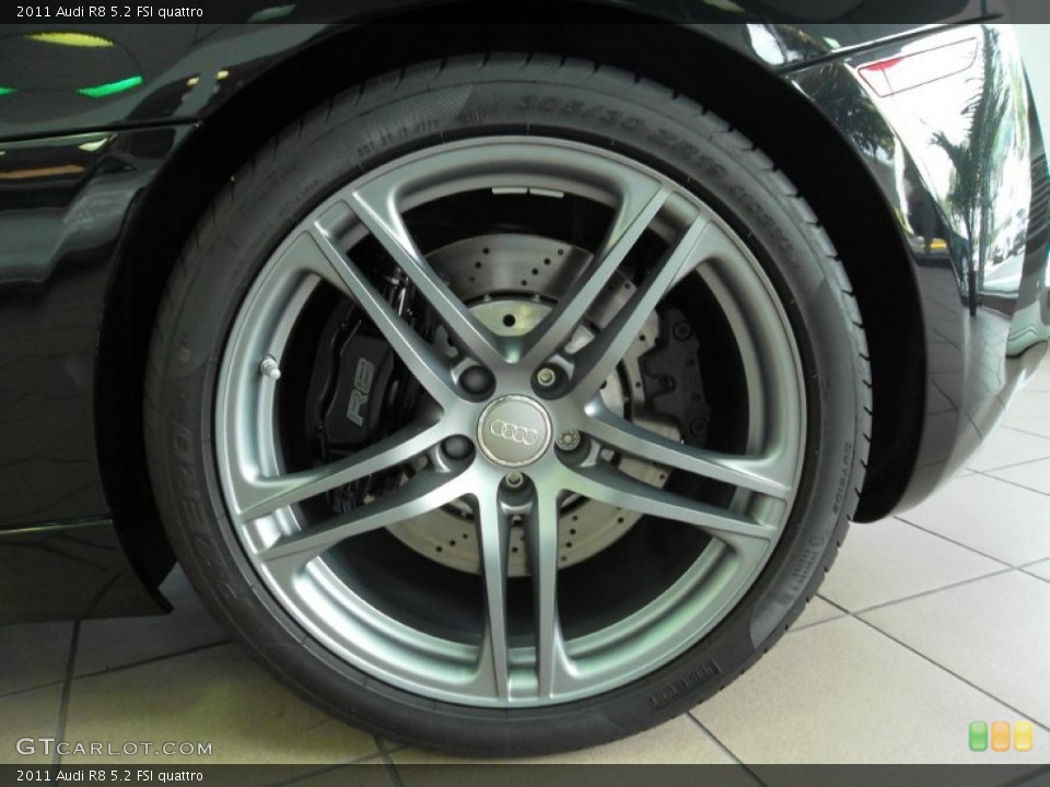 2011 Audi R8 5.2 FSI quattro Wheel and Tire Photo #54555721
