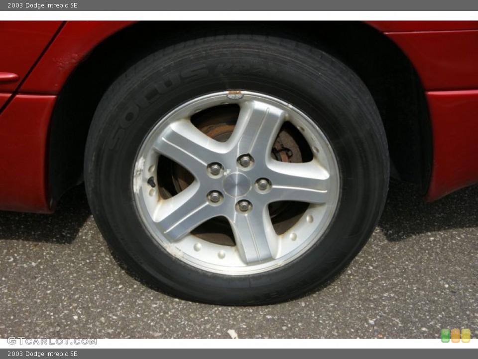 2003 Dodge Intrepid SE Wheel and Tire Photo #54561312