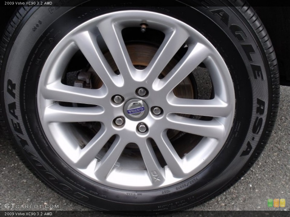 2009 Volvo XC90 3.2 AWD Wheel and Tire Photo #54564099