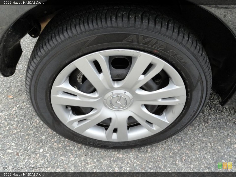 2011 Mazda MAZDA2 Sport Wheel and Tire Photo #54564414